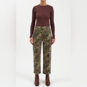 NWT DAZE DENIM Sundaze High Rise Straight Crop in Hideway